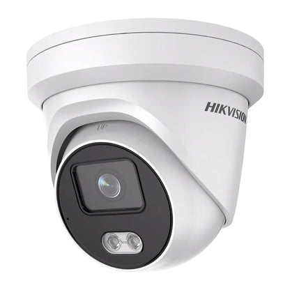 Hikvision DS-2CD3346G3-LISUY (eF) 4MP ColorVu Smart Hybrid Light Turret Camera with Deep Learning AI