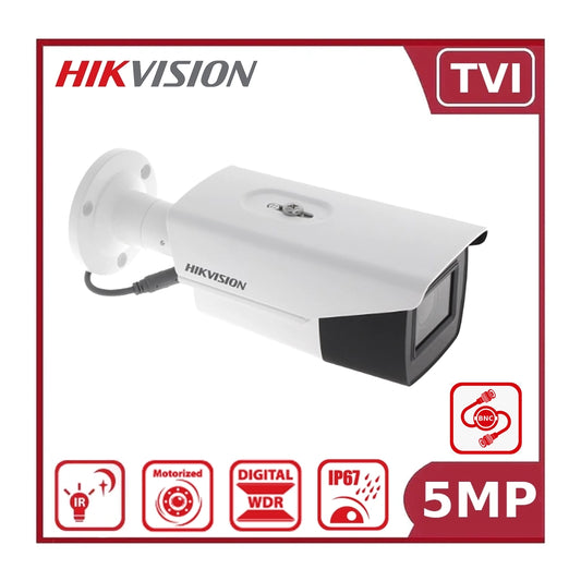 Hikvision DS-2CE19H0T-IT3ZE(C) 5 MP PoC Motorized Varifocal Bullet Camera"NR"