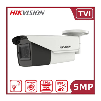 Hikvision DS-2CE19H8T-AIT3ZF 5 MP Ultra Low Light Motorized Varifocal Bullet Camera