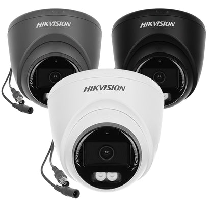 Hikvision DS-2CE72UF3T-LSYE 4K Smart Hybrid Light ColorVu Fixed Turret Camera - TVI