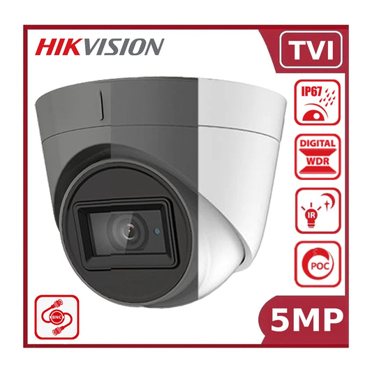 Hikvision DS-2CE78H0T-IT3E 5 MP PoC Fixed Turret Camera