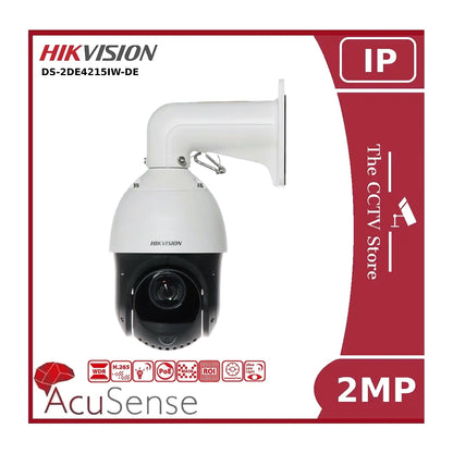 2MP Hikvision DS-2DE4215IW-DE (S5) 15x Zoom 100 Metre IR Ultra-Low Light IP PTZ Camera"NR"