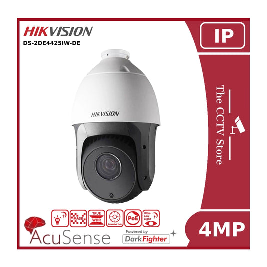 Hikvision IP PTZ DS-2DE4425IW-DE 4MP 25x Zoom IP Network PTZ Camera, 100m Smart IR "NR"