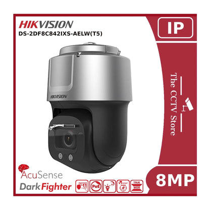 Hikvision DS-2DF8C842IXS-AELW(T5) 8-inch 4K 8MP 42X DarkFighter IR Network Speed Dome