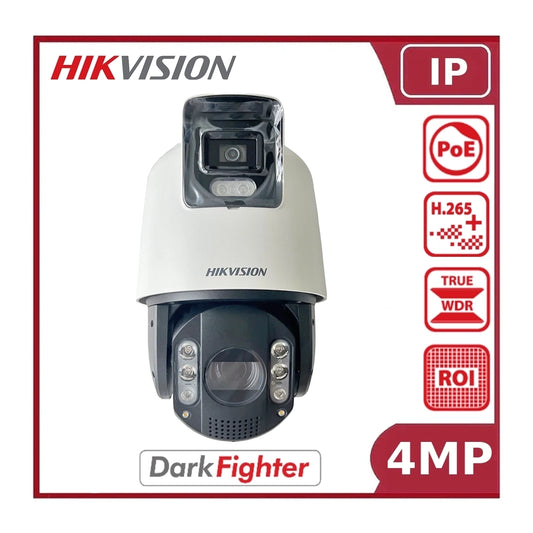 Hikvision DS-2SE7C144IW-AE(32X/4)(S5) 4MP TandemVu PTZ Camera with 32x Optical Zoom, AcuSense, and DarkFighter - "NR"
