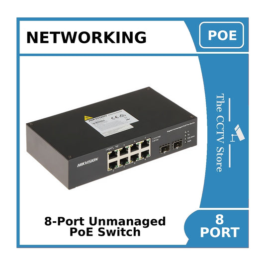 8-Port Gigabit Unmanaged Hi-PoE Switch DS-3T0510HP-E/HS