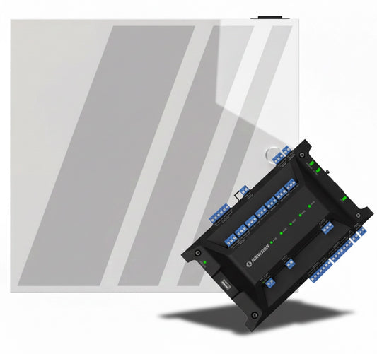 Hikvision DS-K2702WX-E1 Ultra 2 Door PoE Access Controller with Metal Case & PSU