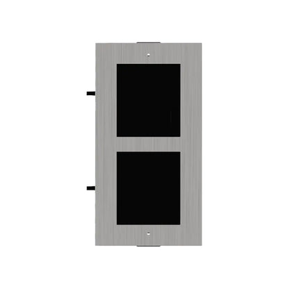 Hikvision DS-KD-ACF2/S Modular 2 Way Flush Mounting Bracket - Stainless Steel