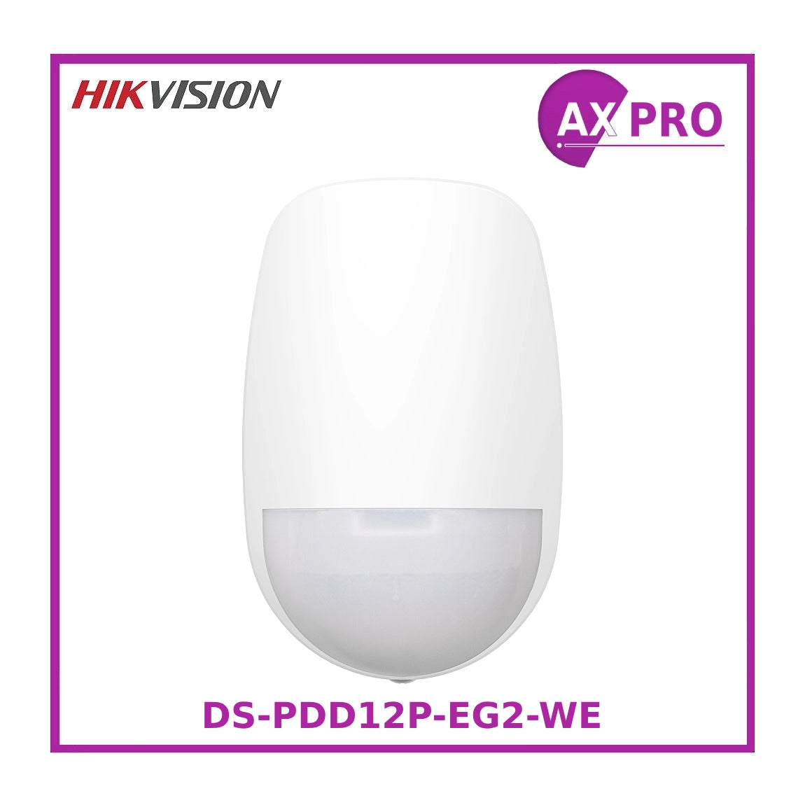 Hikvision AX Pro Wireless Dual Tech PIR (DS-PDD12P-EG2-WE)