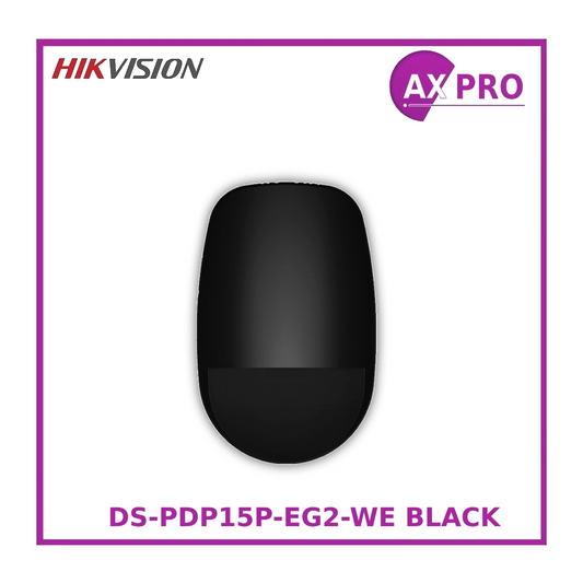 Hikvision Black AX Pro Wireless Pet Tolerant PIR (DS-PDP15P-EG2-WE BLACK)