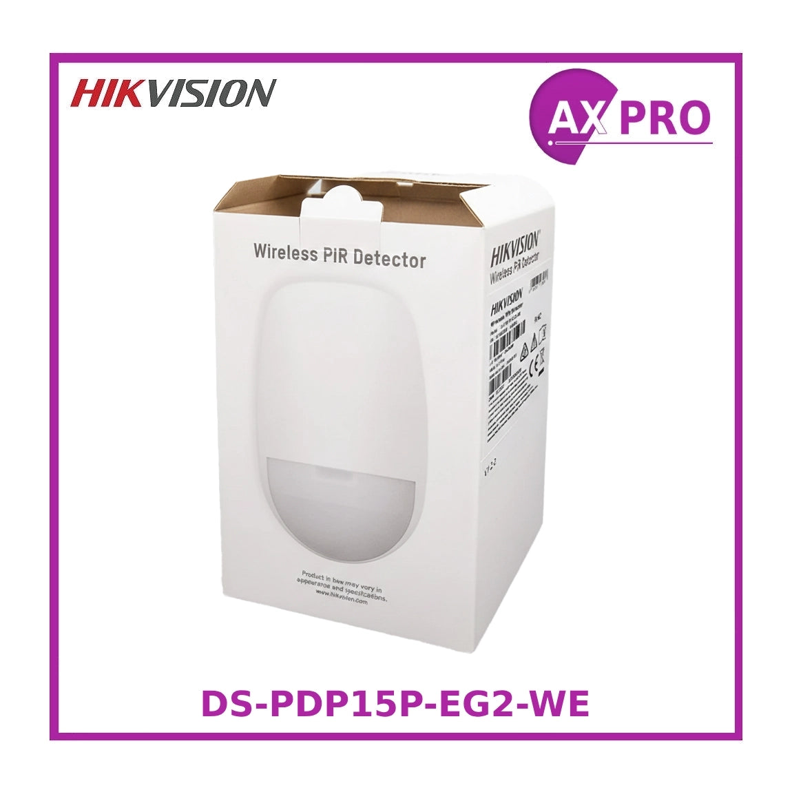 Hikvision AX Pro Wireless Pet Tolerant PIR (DS-PDP15P-EG2-WE)