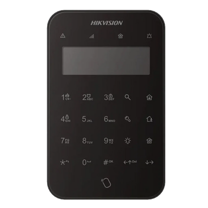 Hikvision DS-PK1-LT-WE AX Pro Wireless LCD Keypad Black