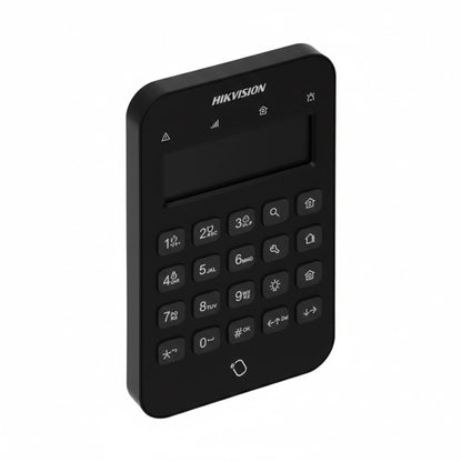 Hikvision DS-PK1-LT-WE AX Pro Wireless LCD Keypad Black