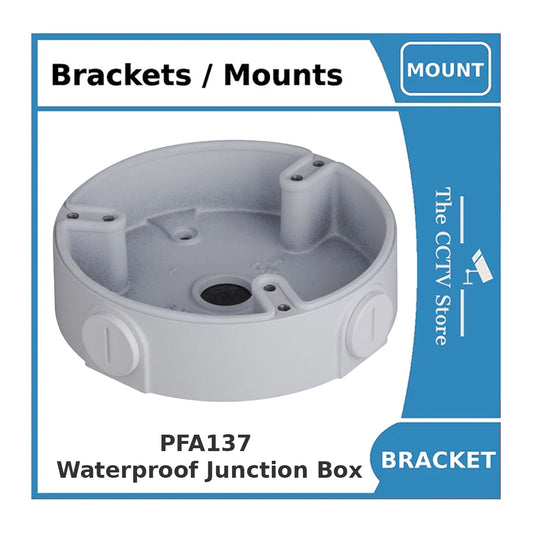 Dahua PFA137 Junction Box for Turret IP Cameras, White