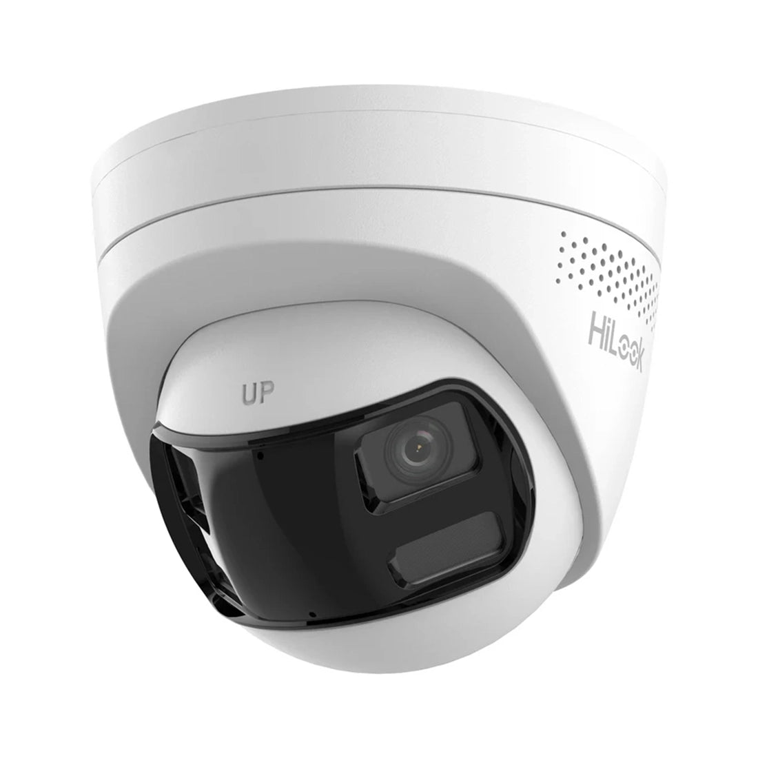 HiLook IPC-T260HAD-LUF/SL – 6MP Dual-Lens Smart Hybrid Light PoE Turret Camera with Two-Way Audio