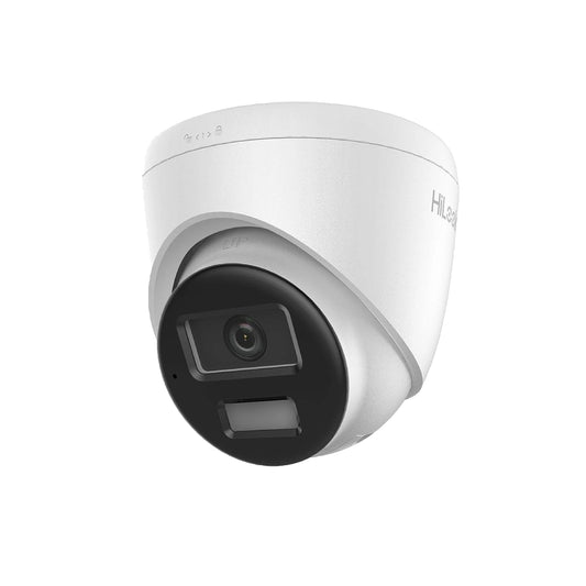 HiLook by Hikvision IPC-T280HA-LUF/SL 8MP IP  4K Smart Hybrid Turret Dome with Microphone, 2-Way Talk, 30M and  Motion Detection 2.0