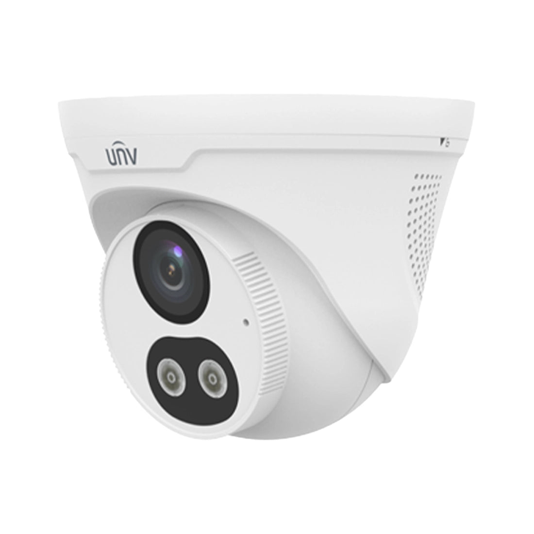 Uniview IPC3614LE-ADF28KC-DL 4 MP ColorHunter Dual-Light Turret IP Camera with Two-Way Audio