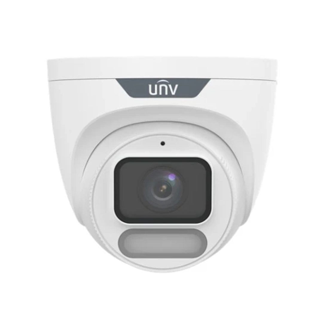 Uniview IPC3628LE-ADF28K-WP-W 8MP ColorHunter Wise-ISP Turret Camera, IP67, PoE, White