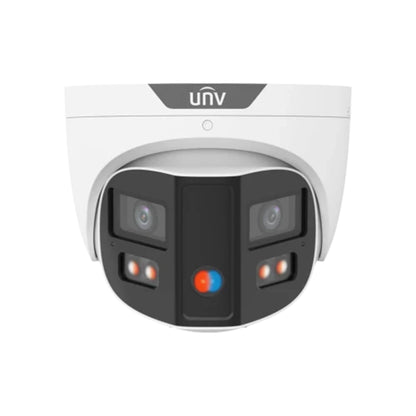 Uniview UV-IPC3K28SE-ADF28KMC-DL-I0 8MP Turret ColorHunter Camera, 2.8mm, Omniview, Two-Way Audio