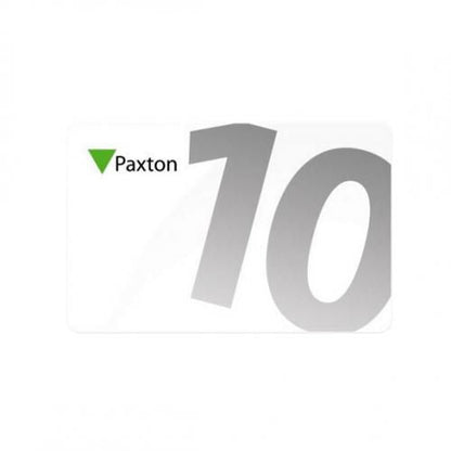 Paxton 125Khz ISO Proximity CardLicence x 10 with Genuine HIDTechnologyT  125-010