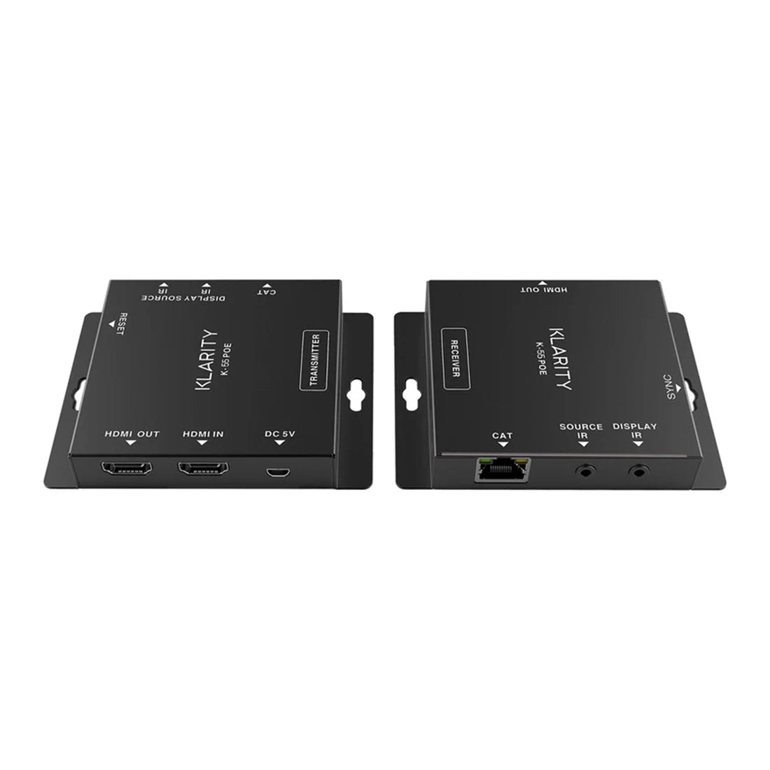 Klarity K-70-HD-POE HDMI Over Cat5/6 Extender with PoE – 70m 1080p Transmission