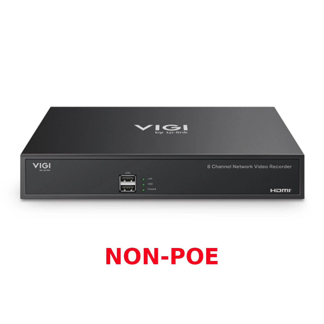 VIGI NVR1008H 8 Channel non-PoE Network Video Recorder w/ 1x HDD Bay