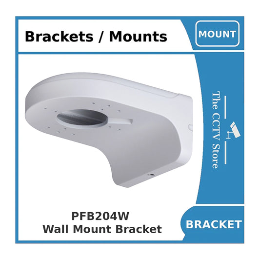 Dahua PFB204W Wall Mount Bracket, Indoor & Outdoor Use, Load Capacity 1kg, White