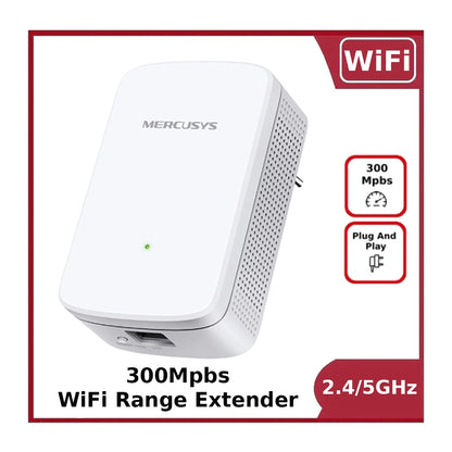 300 Mbps Wi-Fi Range Extender – Wall-Plug WiFi Booster & Access Point