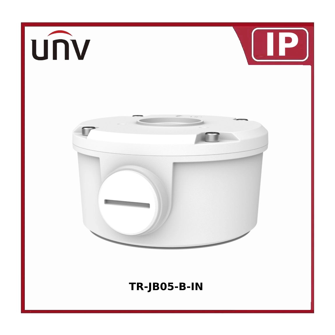 Uniview TR-JB05-B-IN Fixed Junction Box White/Black – The CCTV Store