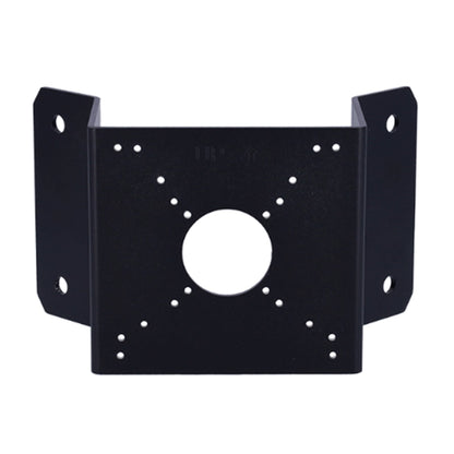 UNIVIEW TR-UC08-C-BLACK PTZ Dome Camera Corner Mount – Heavy Duty Outdoor Wall Bracket (Black)