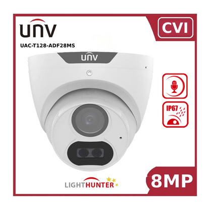 Uniview 5MP LightHunter HD IR Fixed Turret Analog Camera UV-UAC-T125-AF28LM