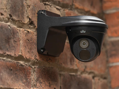 UNV 4MP Lighthunter 2.8MM Fixed Lens IP Turret CCTV Camera - UIPC3614LE-ADF28K-G