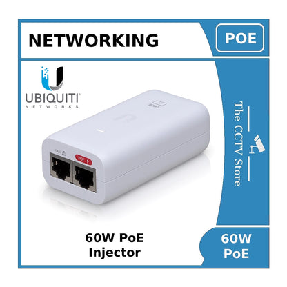 60W POE Injector for Hikvision and Dahua IP PTZ Cameras - Ubiquiti or WiTek or Ruijie