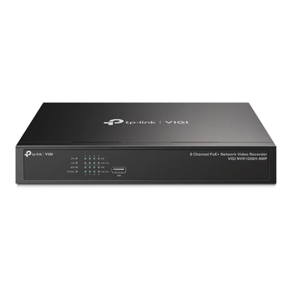 VIGI NVR1008H-8MP 8 Channel PoE+ Network Video Recorder w/ 1x HDD Bay