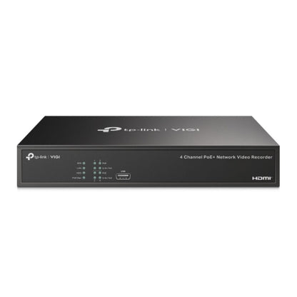 VIGI NVR1004H-4P 4 Channel PoE+ Network Video Recorder w/ 1x HDD Bay