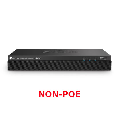 VIGI NVR2016H 16 Channel non-PoE Network Video Recorder w/ 2x HDD Bays