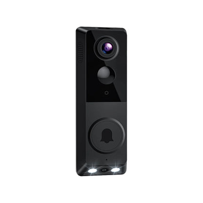 Video Doorbell Camera, Wireless Indoor/Outdoor Surveillance Cam, AI Human Detection, Live View, Included Chime, 2-Way Audio, Night Vision, 2.4G WiFi, Cloud Storage