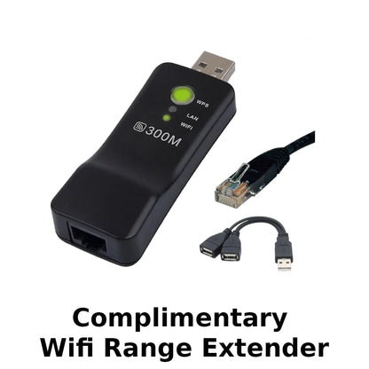 Hikvision 3K ColorVu 4-Channel 4-Camera eDVR Kit with Built-in eSSD + Free Wi-Fi Range Extender