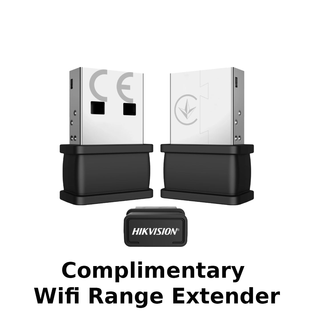 Hikvision 3K ColorVu 4-Channel 4-Camera eDVR Kit with Built-in eSSD + Free Wi-Fi Range Extender