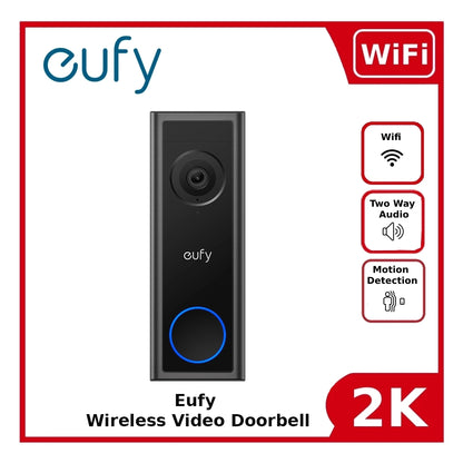 Eufy C30 2K Video Doorbell – Smart Video Surveillance with Two-Way Communication