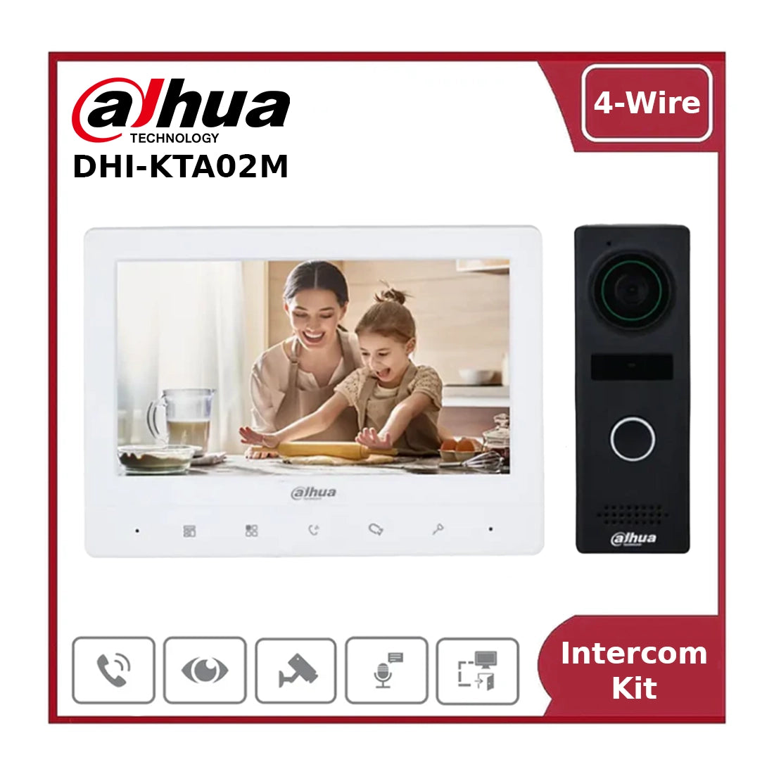 Dahua KTA02M - Analogue Video Intercom Kit