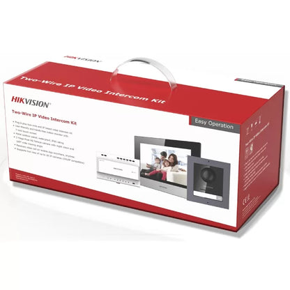Hikvision DS-KIS702Y 2MP Two Wire IP Villa Intercom Kit with 7" Touch Screen Indoor Station and 16GB TF Card