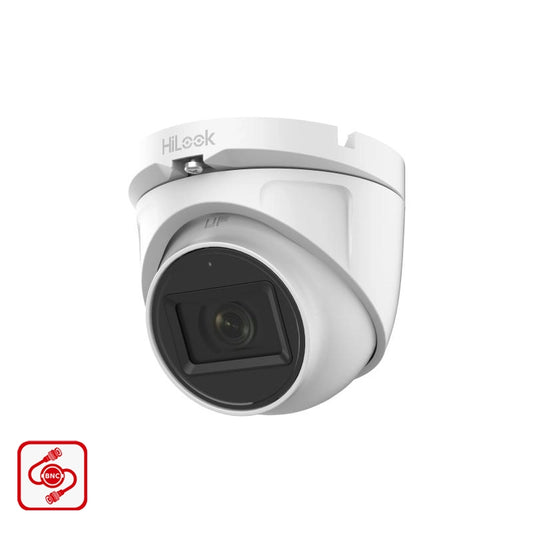 HiLook THC-T120-MS 2MP ColorVu TVI Turret Camera with Audio