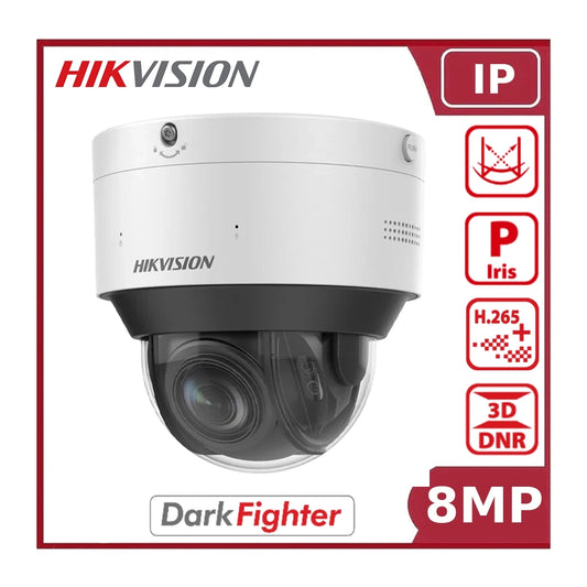 Hikvision IDS-2CD7587G0-XZHSY 8MP DeepinView Dome Camera with DarkFighterS - NR