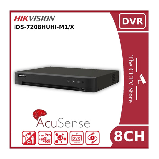 Hikvision IDS-7208HUHI-M1/X AoC AcuSense Turbo 8ch 4K 8MP DVR