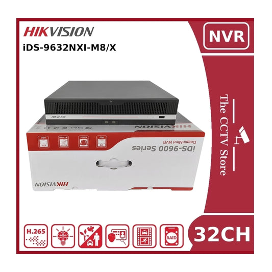 Hikvision iDS-9632NXI-M8/X 32-Channel 8K DeepinMind NVR - NR