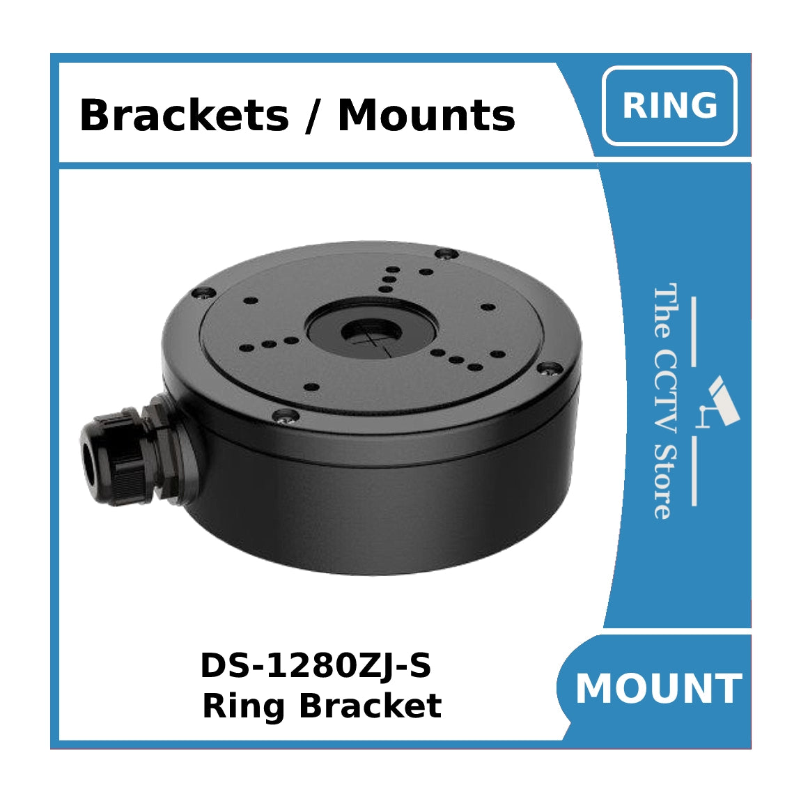 Hikvision DS-1280ZJ-S Deep Base Ring Junction Box