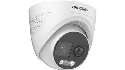 5MP Hikvision DS-2CE72KF3T-PIRXO 3K ColorVu PIR Siren Fixed Turret Camera