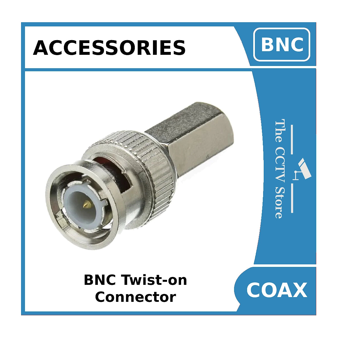 BNC Connector BNC Twist-on Male Crimp (For RG59)