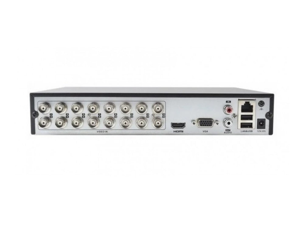 DVR-216U-M2 HiLook 16 channel 8MP 4K Ultra HD Analogue recorder H.265 ...